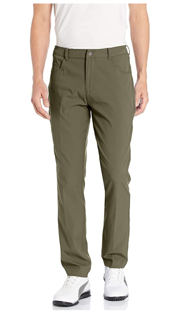black puma golf pants